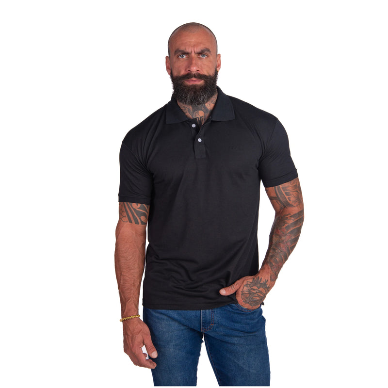 Kit 5 Cotton Piquet Men's Polo Shirt