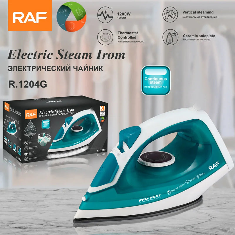 Electric Iron Portable Mini Garment Steamer Steam Iron For Clothing Iron Adjustable Ceramic Soleplate Iron For Ironing