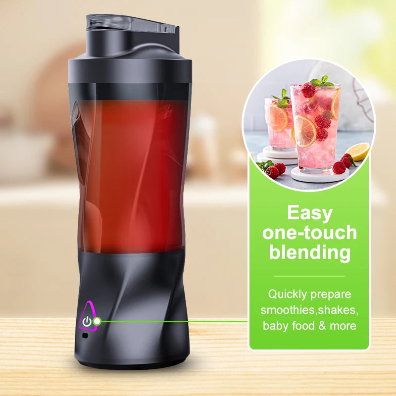 Liquidificador portatil  com uma capacidade de 700ml