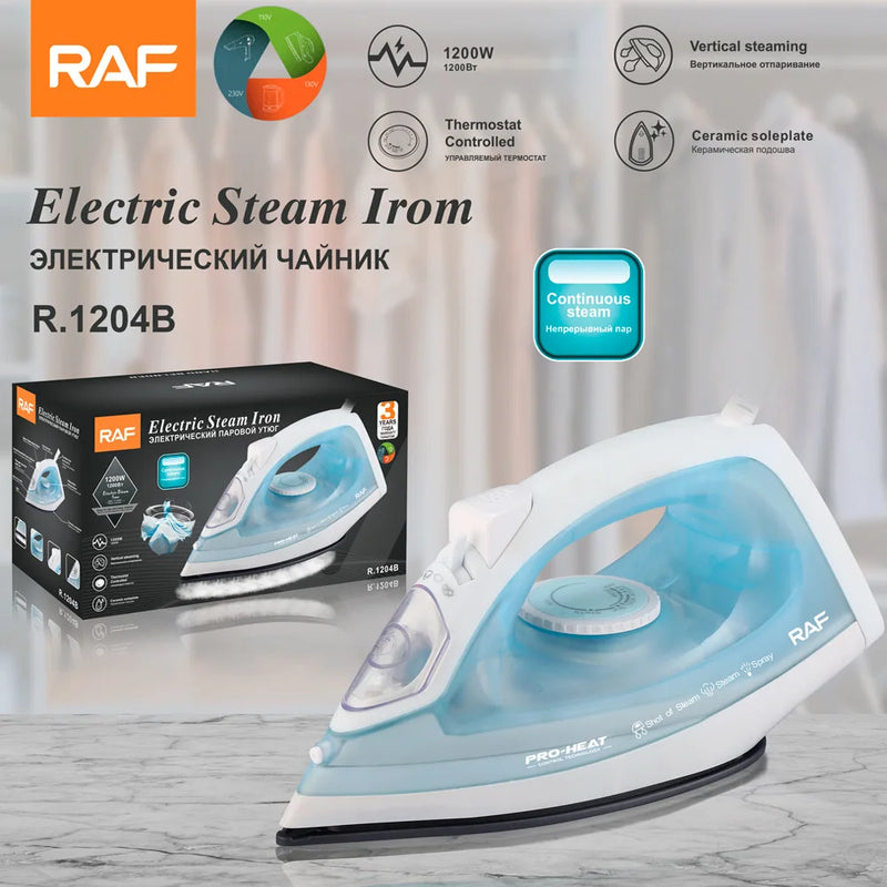 Electric Iron Portable Mini Garment Steamer Steam Iron For Clothing Iron Adjustable Ceramic Soleplate Iron For Ironing