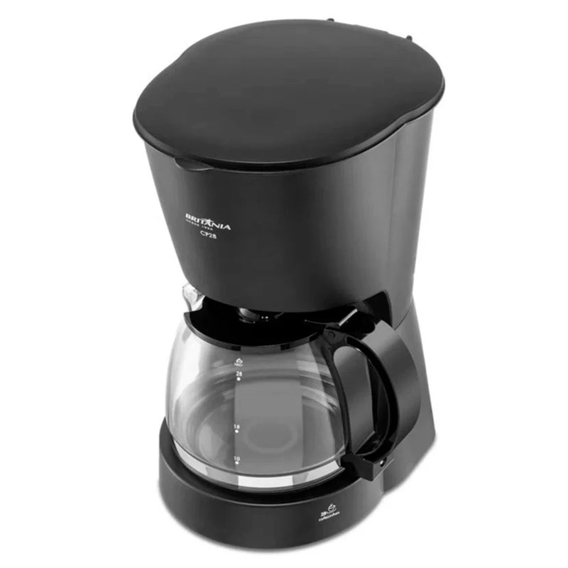 British Electric Coffee Maker 28 Cafes CP28 Black 127V