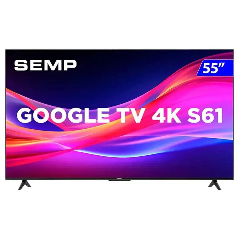 TV 55P SEMP LED SMART 4K Google TV - 55S61